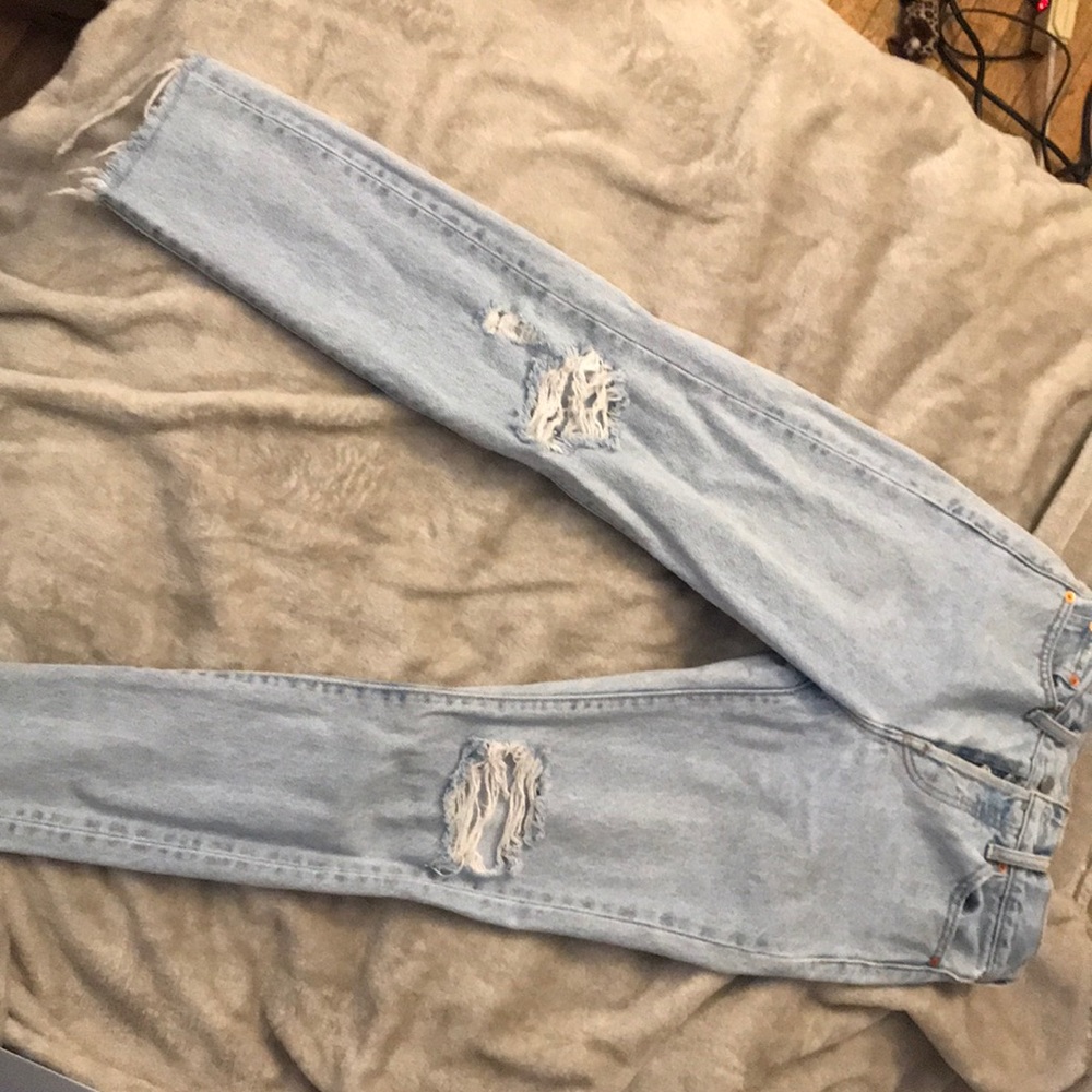 Levi’s wedgie high rise jean- kiss off